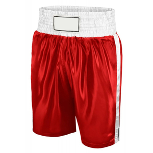 Shorts de boxe Muay Thai pour hommes en coton-polyester respirant 180g, personnalisables pour l'entraînement MMA et les arts martiaux, marque sur mesure, vente en gros - Product Image 1