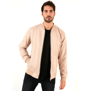Veste bomber en toile pour homme, de haute qualité, écologique, à séchage rapide, avec doublure en coton, personnalisable avec logo OEM, prix hiver - Product Image 6