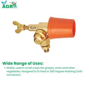 Agriculture Spray Gun 76 mm Agriculture Spray Gun with Double Nozzle Durable Farm Sprayer Tool for Crop Spraying - Product Image 4