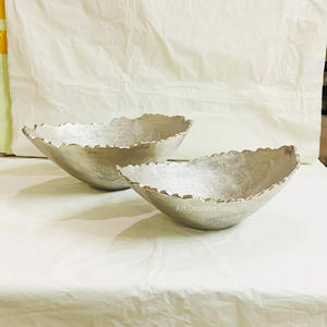 Bol à salade en aluminium Offre Spéciale Ustensiles de cuisine et bol à pâte décoratif pour la maison pour l'affichage des fruits Bols de stockage ronds - Product Image 5