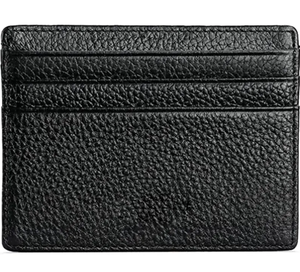 Tarjetero de cuero genuino personalizado, ligero, de alta calidad, tarjetero para hombre, Cartera de bolsillo, Mini Smart Slim Crazy Horse de cuero - Product Image 2