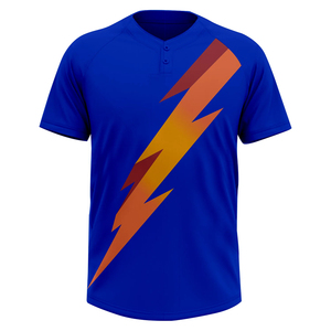 Camiseta de Béisbol y Sóftbol Personalizada, Unisex, Transpirable, de Secado Rápido, de Poliéster, con Estampado por Transferencia de Calor, Cuello Redondo, Color y Logotipo Personalizables - Product Image 5