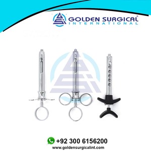 Jeringa Intra-Ligamentaria de Acero Inoxidable, Tipo Pluma, Aspirante, 1.8 ml, Instrumento Quirúrgico Dental, Herramienta Inyectora Dental - Product Image 6