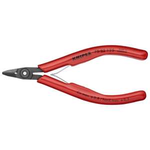 Cortador Diagonal Electrónico Knipex con Empuñaduras de Plástico, Cabeza Estrecha Pulida con Tijeras Biseladas - Product Image 1