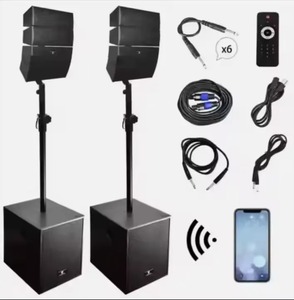 Altavoces Line Arrays ESTÁNDAR DE ALTA CALIDAD Equipo de sonido profesional pasivo Dj Sistema de sonido de 12 pulgadas Configuración completa - Product Image 1