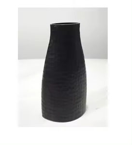 Decorative Sustainable <b>Flower</b> <b>Vases</b> With Side Handles <b>Black</b> Powder Coated Finishing Metal <b>Flower</b> <b>Vases</b> Supplier From India - Product Image 3