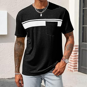 Camisetas de diseño profesional Ropa informal Camisa para hombre 2024 Nuevo estilo Buena venta Camiseta para hombre a la venta cargada por Dress Sports - Product Image 3