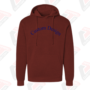 Men's Premium Quality Cotton Pullover Hoodie with Custom Logo Distressed 3D Embroidery Technique Premium Sweatshirts - Product Image 5