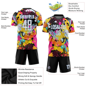 Camisetas de Fútbol Clásicas Retro de Alta Calidad al por Mayor, Transpirables, Antibacterianas, Ligeras, de Secado Rápido, Personalizadas, 100% - Product Image 2