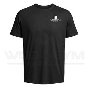 เสื้อยืดคอกลมผู้ชายคุณภาพสูงขายส่ง แห้งเร็ว สกรีนโลโก้แบรนด์ได้ตามต้องการ ทรงปกติ ผ้า 180 กรัม - Product Image 5