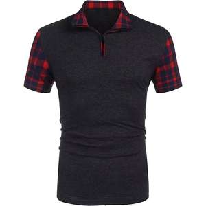 Camiseta Polo de secado rápido de alta calidad para hombre, cómoda, 100% de algodón, poliéster, patrón sólido, transpirable, manga corta de punto - Product Image 6