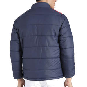 แจ็กเก็ตขนปลาปักเป้าคุณภาพสูงของผู้ชายแจ็คเก็ตแบบเป็นทางการสำหรับฤดูหนาวพร้อมซิปปิดกันลมสั่งทำได้สำหรับความอบอุ่นที่ทันสมัย - Product Image 4