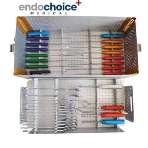 Juego de instrumentos quirúrgicos ortopédicos profesionales para artroscopia de hombro Fuente de alimentación manual completa de acero inoxidable - Product Image 3