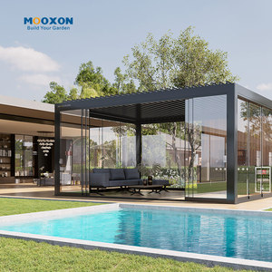Pérgola Retráctil Independiente Semi-Adherida, Se Adapta a Estructuras Existentes, Tamaño Personalizado 4x6m - Product Image 3