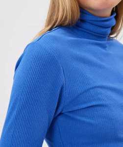 Pull à col roulé pour femmes meilleure qualité en gros en usine pull à col haut pour femmes - Product Image 1