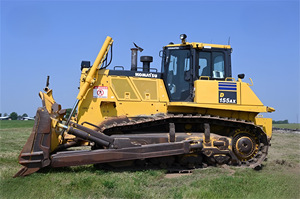 รถตักดินอเนกประสงค์2014 Komatsu รถปราบดินมือสองรถปราบดิน39Ton ควบคุมได้รถ D155AX-7 - Product Image 6