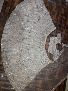 Beautiful Wedding Lahenga With Beautiful Heavy <b>Sequins</b> Work ,Heavy Dori - Product Image 4