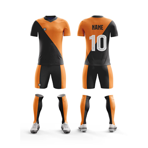 บริการ OEM เสื้อฟุตบอลสินค้ามาใหม่ชุดยูนิฟอร์มฟุตบอลผ้าโพลีเอสเตอร์100% - Product Image 4