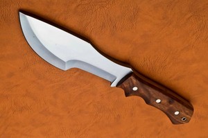 มีดติดตามเหล็ก D2ดีไซน์ทันสมัยกลางแจ้งใช้ในห้องครัวกลางแจ้งเอาชีวิตรอดในการตั้งแคมป์มีดด้ามไม้ - Product Image 4