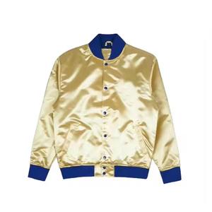 Veste d'université de tache de haute qualité pour les hommes à la mode bouton Type Varsity Jacket Factory Baseball Wear confortable personnalisé - Product Image 6