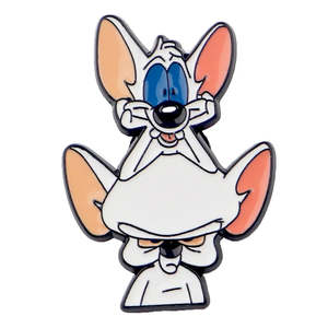 Pin's Cartoon Minus Et Cortex Matériel métallique durable - Product Image 1