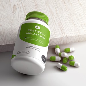 Étiquettes personnalisées Comprimés de mélatonine - Product Image 4