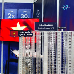 แผ่นอินเลย์ UHF RFID ขนาด 42x16 มม. รุ่น U9 ผลิตในเวียดนาม 860-960 MHz แผ่นอินเลย์ UHF RFID แบบกำหนดเองสำหรับติดตามสินค้า - Product Image 3