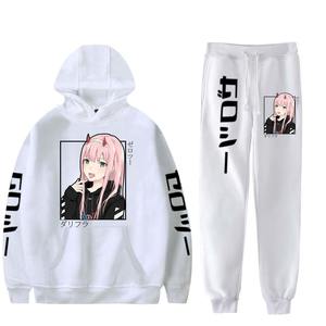 Conjunto Premium de Sudadera y Pantalones con Estampado Artístico Audaz, Mezcla de Algodón, Casual y Cómodo, Ideal para Venta al por Menor - Product Image 5