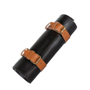 Chef profesional Premium cuero genuino 8 bolsillos Chef cuchillo bolsa Chef cuchillo rollo bolsa - Product Image 1