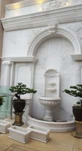 Belle fontaine murale Fontaine murale extérieure Caractéristique de l'eau Cascade de pierre élégante pour la décoration de jardin, de patio et d'arrière-cour - Product Image 4