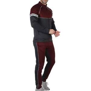 Un conjunto puede ser logotipo personalizado a prueba de viento Jogging Fitness cremallera pantalones de chándal y Sudadera con capucha para hombres - Product Image 5