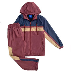 Veste coupe-vent personnalisée vente en gros Survêtements pour enfants coupe-vent en nylon junior veste de sport à fermeture éclair complète pour garçons - Product Image 2