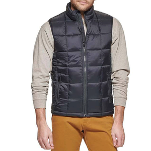 Chaleco Acolchado Ligero para Hombre, Estilo 2026, Reversible, Transpirable, Impermeable, 100% Poliéster, Cuello en V, para Exteriores - Product Image 1