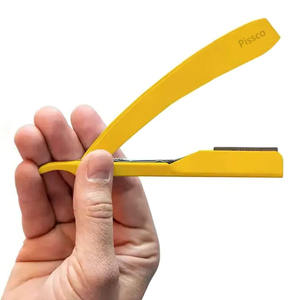 Navaja de afeitar profesional Pissco de Pakistán para barbería, herramienta de corte de precisión, plegable - Product Image 2