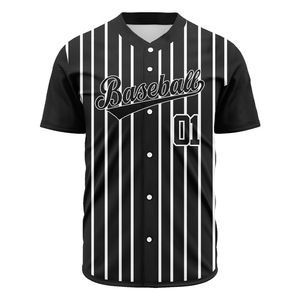 เสื้อเจอร์ซีย์สำหรับผู้ชายเสื้อเบสบอลปักโลโก้ - Product Image 4