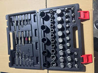 Kit d'extraction d'écrous, boulons et vis Master Steel, 56 pièces, outil de réparation de carrosserie de voiture robuste, kit de démontage de fixations
