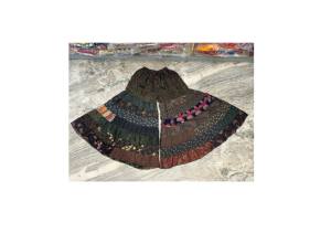 Pantalón Palazzo Bohemio de Seda de 7 Capas para Mujer, Diseño Único de Patchwork, Pantalón Ancho para Dama de Honor, para Verano - Product Image 6