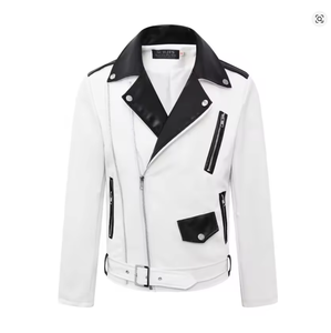 Nuevo Modelo 2026 Chaqueta de Cuero para Hombre y Mujer, Chaqueta de Cuero de Moda, Chaqueta de Cuero Cortavientos 2025 - Product Image 5