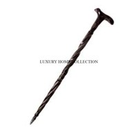 Bâtons de marche légers et durables en bois avec poignées ergonomiques magnifiquement conçues pour une meilleure adhérence et une utilisation à long terme