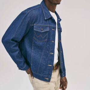 Haute qualité Street Wear veste de pluie hommes nouveau Style à manches longues vêtements pour hommes veste en jean mode à manches longues contraste pour les garçons - Product Image 1