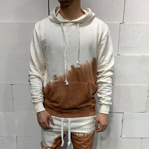 ชุดวอร์มมีฮู้ดลายไทได ไซส์พลัส สกรีนโลโก้ได้ตามต้องการ สำหรับออกกำลังกายและใส่ในฤดูหนาว - Product Image 5