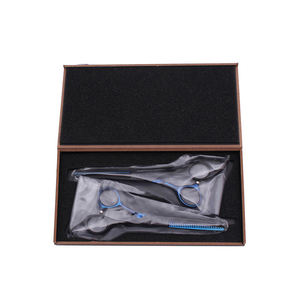 Ensemble de ciseaux amincissants pour coiffure professionnelle sur mesure kit de coiffeur en acier inoxydable pour coiffeur - Product Image 6