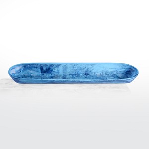 Ensemble bol et plateau en résine époxy artistique moderne avec finition brillante, idéal pour les collations, les fruits secs et les sucreries pendant - Product Image 4