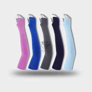 Sublimation Custom Bike Wear UV Protection Cooling <b>Compression</b> Sport Cycling <b>Arm</b> <b>Sleeves</b> - Product Image 1