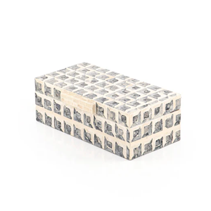 Boîte à bijoux incrustée de nacre au design de luxe boîte à gâteau de haute qualité fabriquée à la main en gros bon prix du Vietnam - Product Image 4