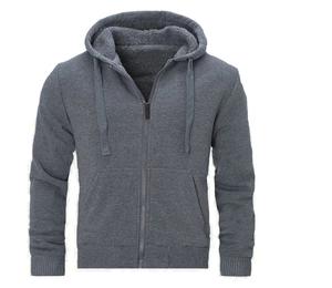 Sudaderas con Capucha para Hombre de Alta Calidad con Cierre, Diseño Sólido Personalizable, Teñido Liso, Impresión por Sublimación, Resistentes al Viento - Product Image 3