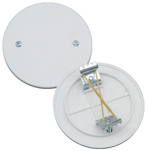 Coperchio con Graffe per Cassetta da Incasso Rotonda 65 mm - Product Image 1