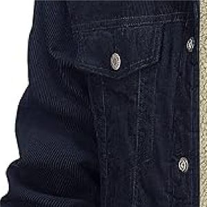 Nouveau 2025 dernier style personnalisé poches veste de haute qualité 100% coton Vintage veste hiver manteau hommes Vintage vestes - Product Image 4