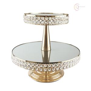 Elegante Soporte para Tartas de Metal con Acabado Refinado, Apto para Repostería Casera, Fiestas y Uso Profesional - Product Image 1