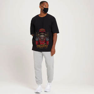 เสื้อยืดปักไหล่ใช้ได้ทั้งชายและหญิงเสื้อยืดสำหรับบุรุษลูกเรือฟิตเนสยิมลำลองฤดูร้อนสำหรับผู้ชาย - Product Image 6